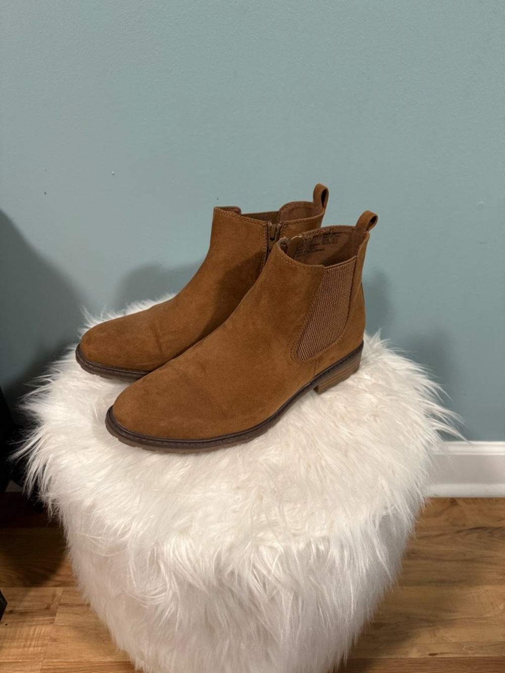 10 Items for $20: Sonoma Brown Suede Ankle Boots